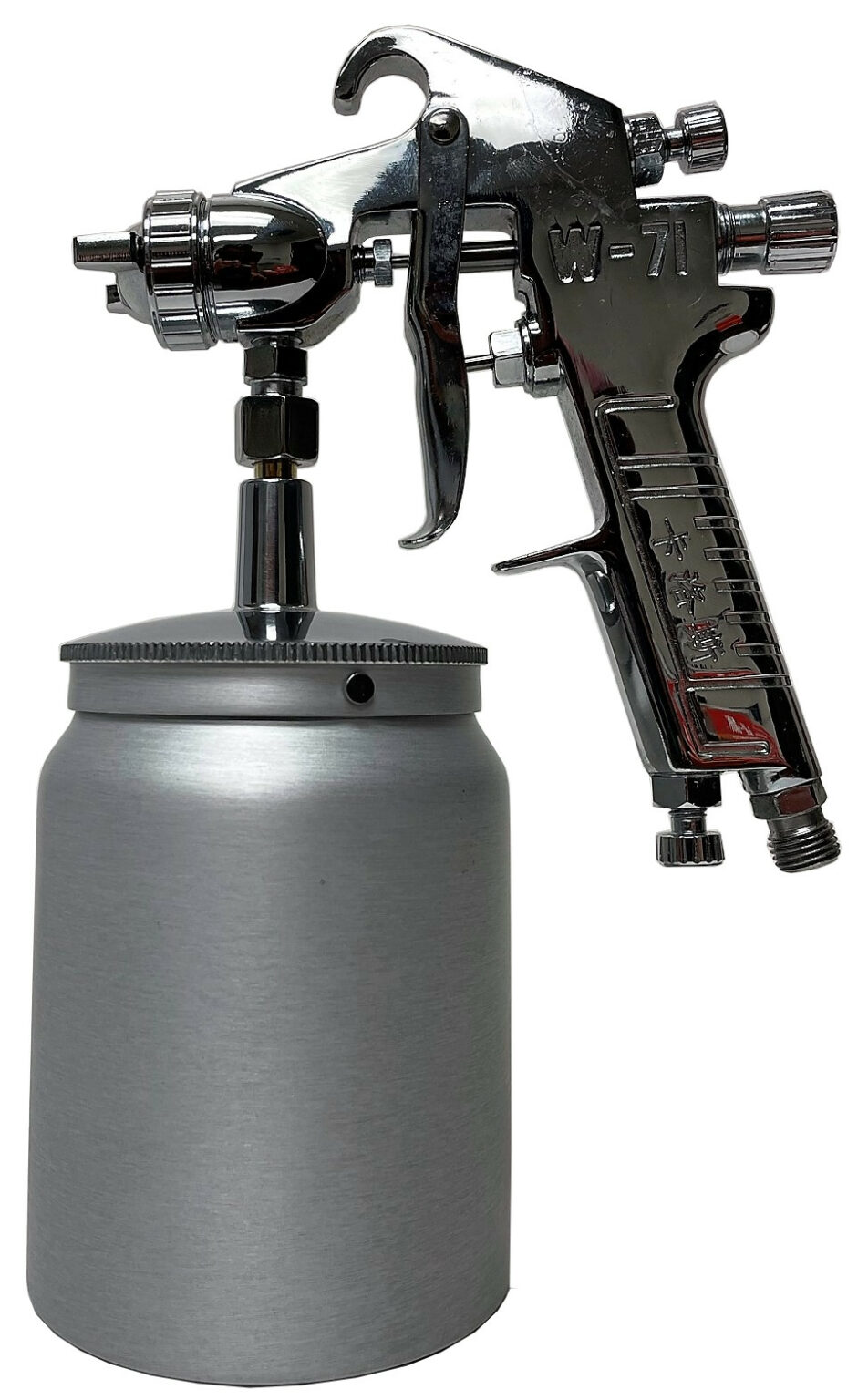 W-71-3S Crous1.5mm nozzle Suction Fed HVLP with 600ml cup Compliant What Solvent To Use To Clean Hvlp Spray Guns